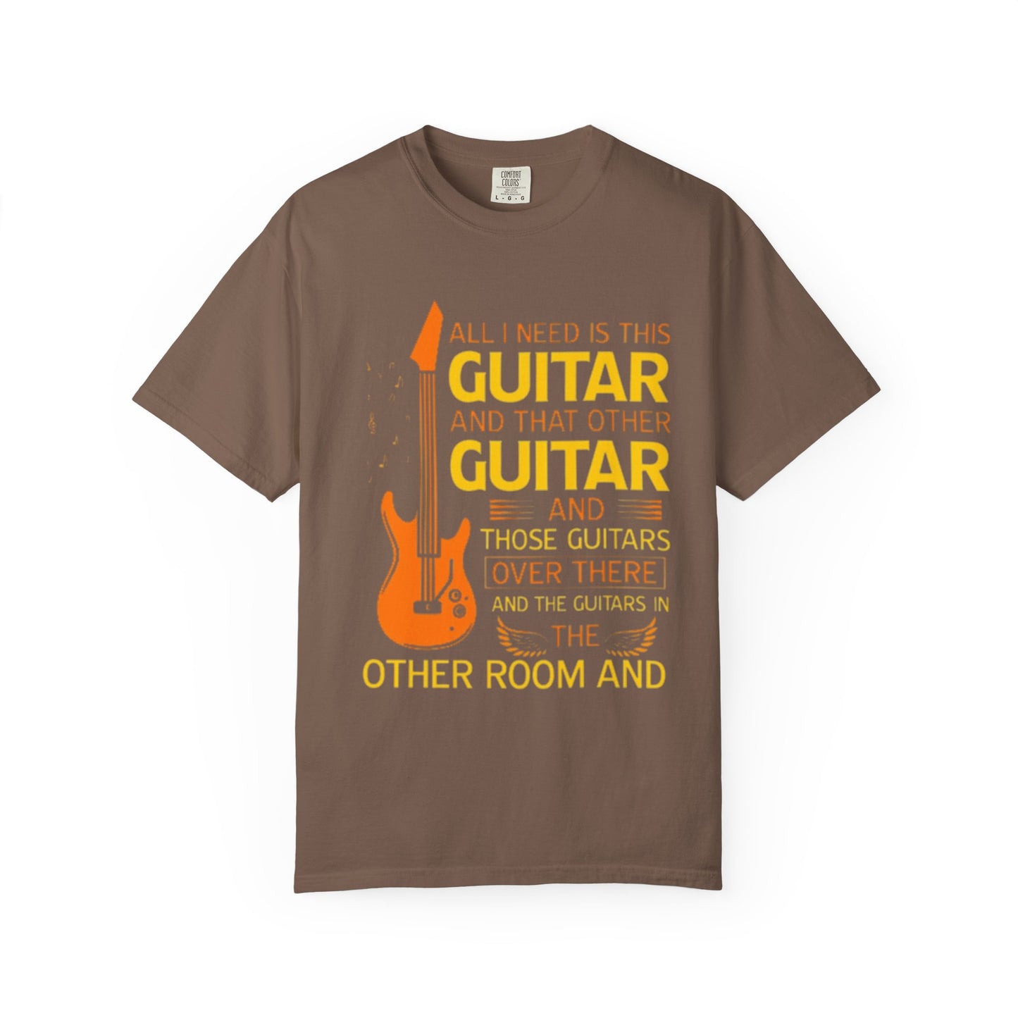 Guitar Lover's Unisex T-Shirt, Gifts for Musicians, Musician Apparel, Casual Tee, Festival Wear