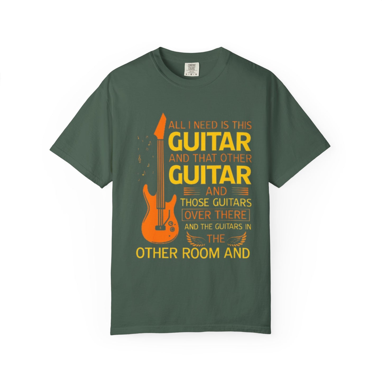 Guitar Lover's Unisex T-Shirt, Gifts for Musicians, Musician Apparel, Casual Tee, Festival Wear