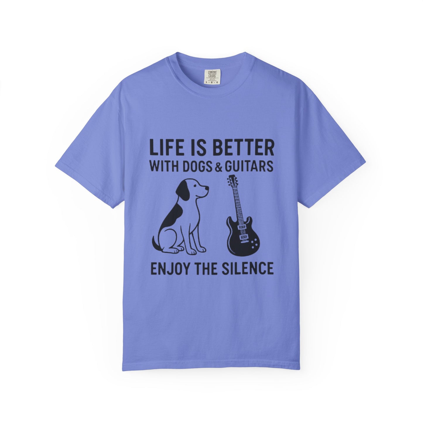 Life is Better with Dogs & Guitars T-Shirt, Unisex Graphic Tee,