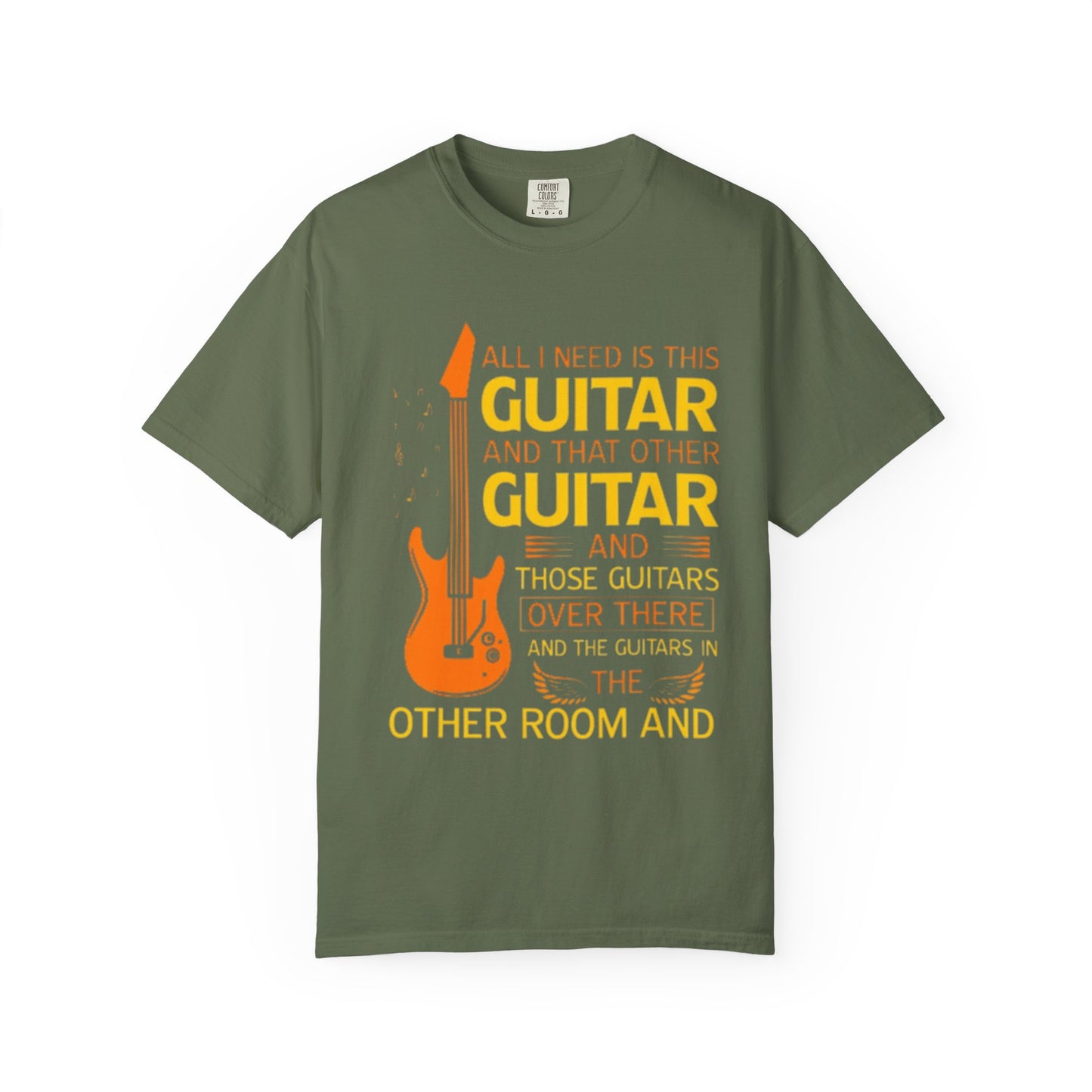 Guitar Lover's Unisex T-Shirt, Gifts for Musicians, Musician Apparel, Casual Tee, Festival Wear