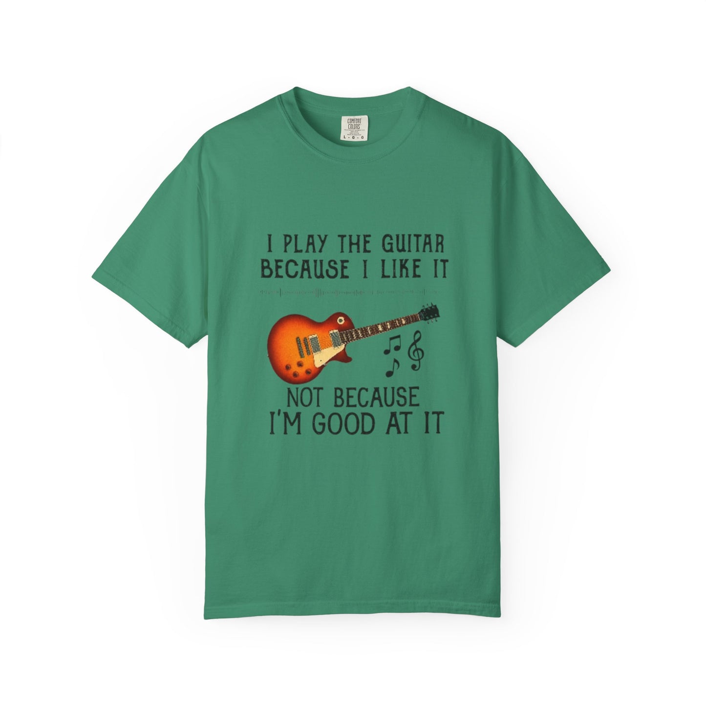 Guitar Lover T-Shirt, Gift for Musicians, Casual Tee for Music Lovers, Funny Music Quote Shirt, Unisex Cotton Tees