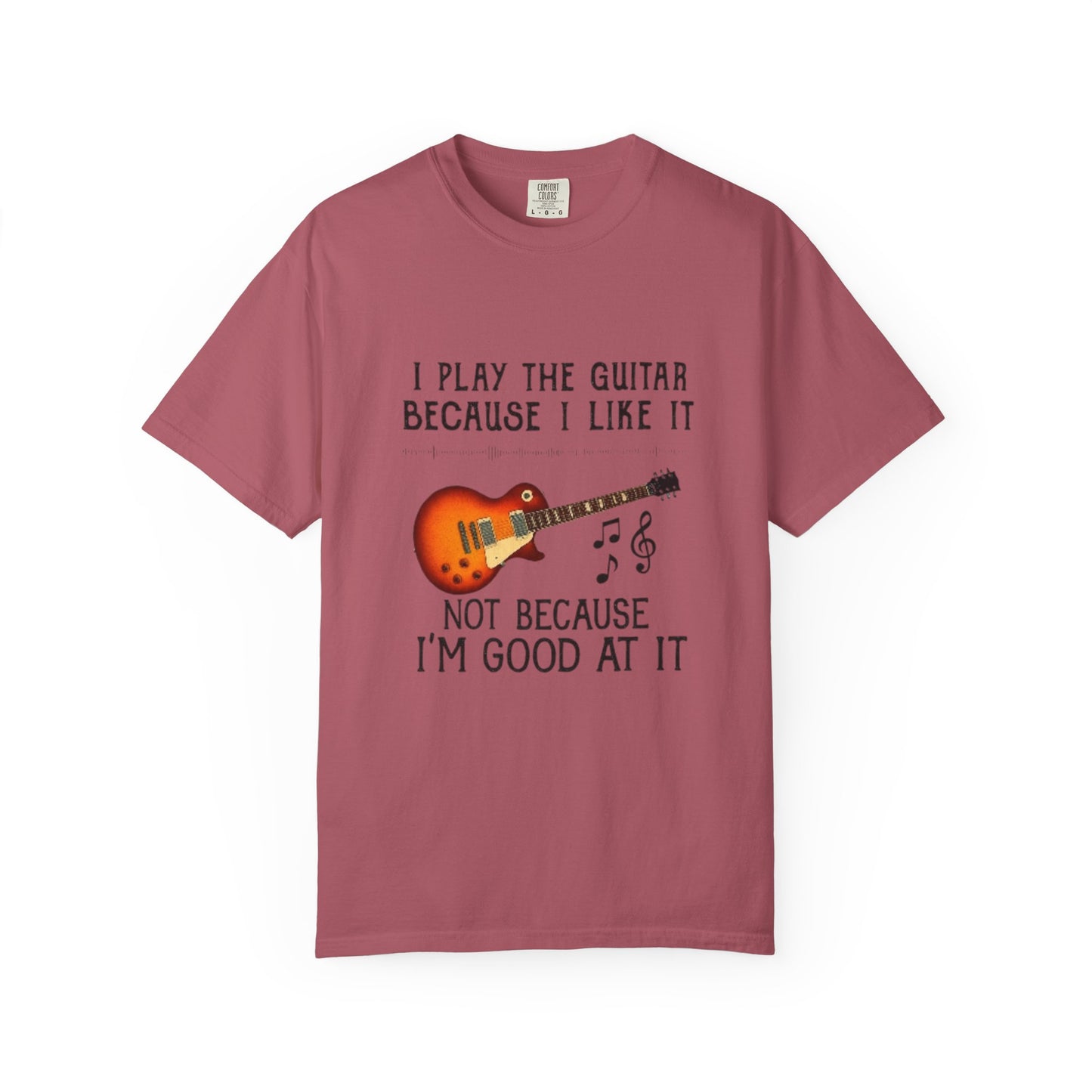 Guitar Lover T-Shirt, Gift for Musicians, Casual Tee for Music Lovers, Funny Music Quote Shirt, Unisex Cotton Tees