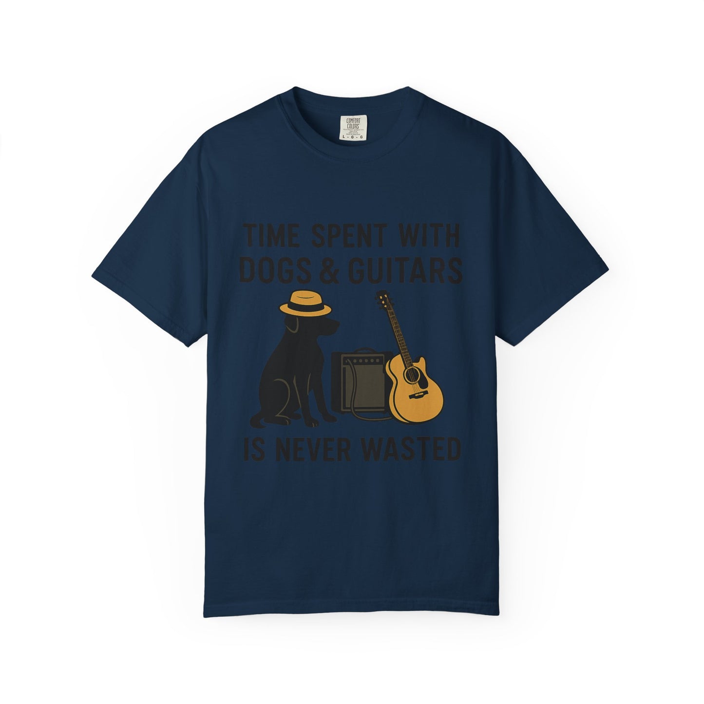 Dog Lover's Music T-Shirt, Casual Style Tee, Perfect Gift for Musicians.