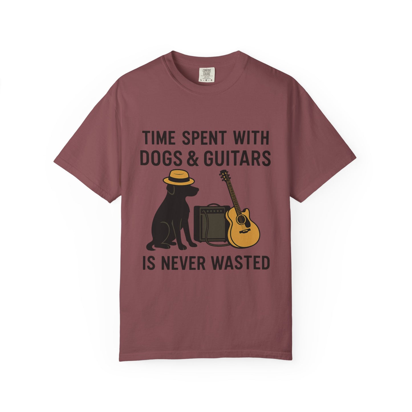 Dog Lover's Music T-Shirt, Casual Style Tee, Perfect Gift for Musicians.