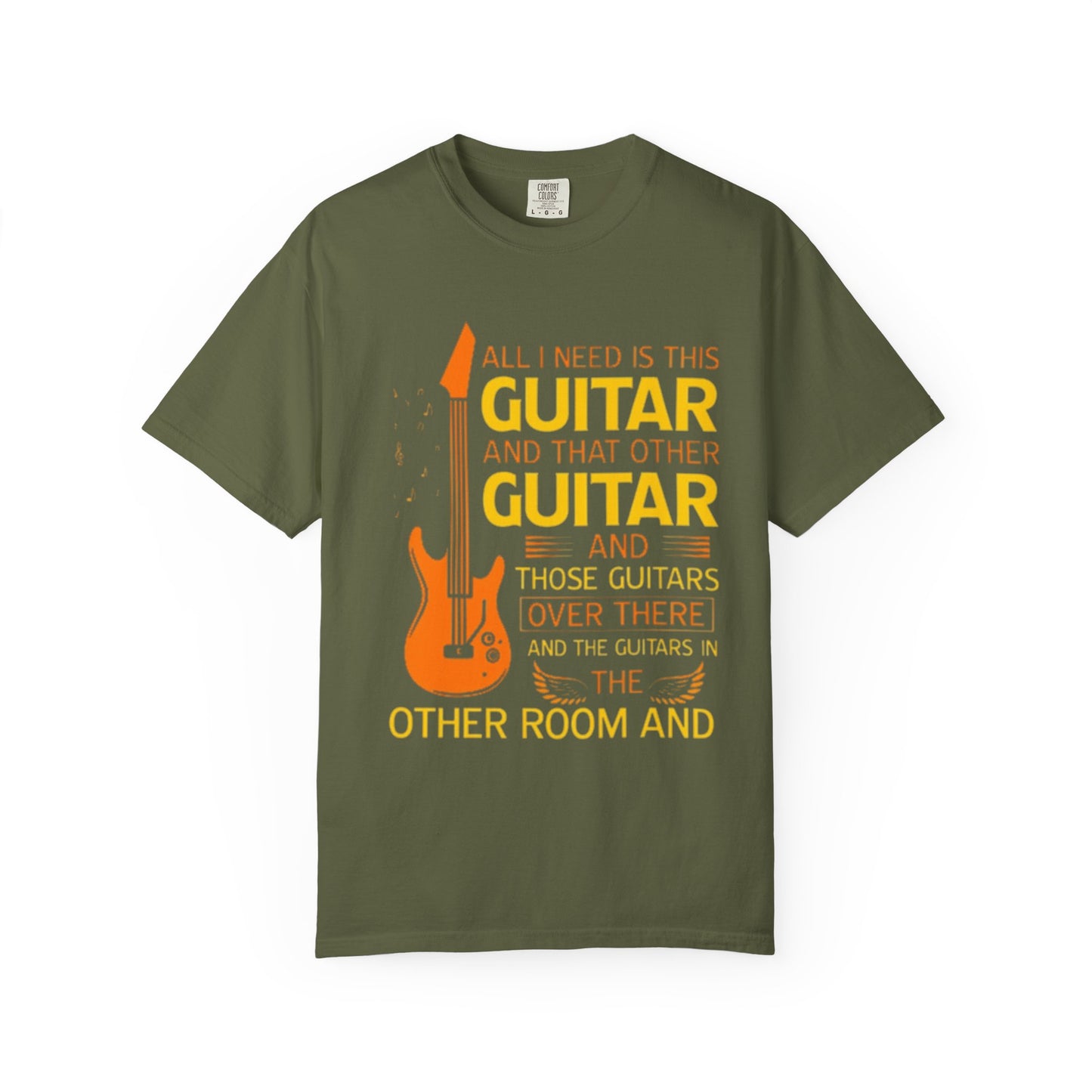 Guitar Lover's Unisex T-Shirt, Gifts for Musicians, Musician Apparel, Casual Tee, Festival Wear