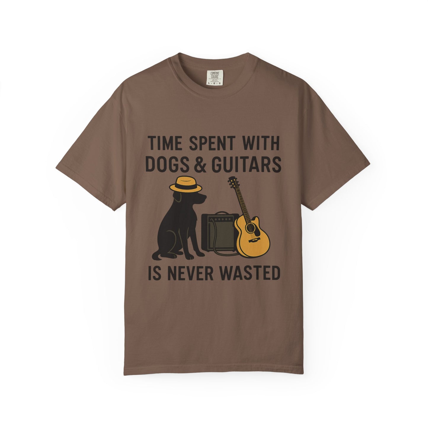 Dog Lover's Music T-Shirt, Casual Style Tee, Perfect Gift for Musicians.