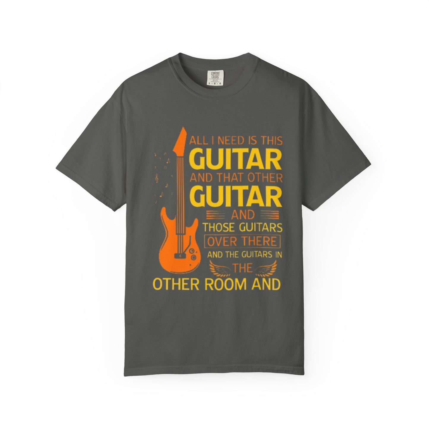 Guitar Lover's Unisex T-Shirt, Gifts for Musicians, Musician Apparel, Casual Tee, Festival Wear
