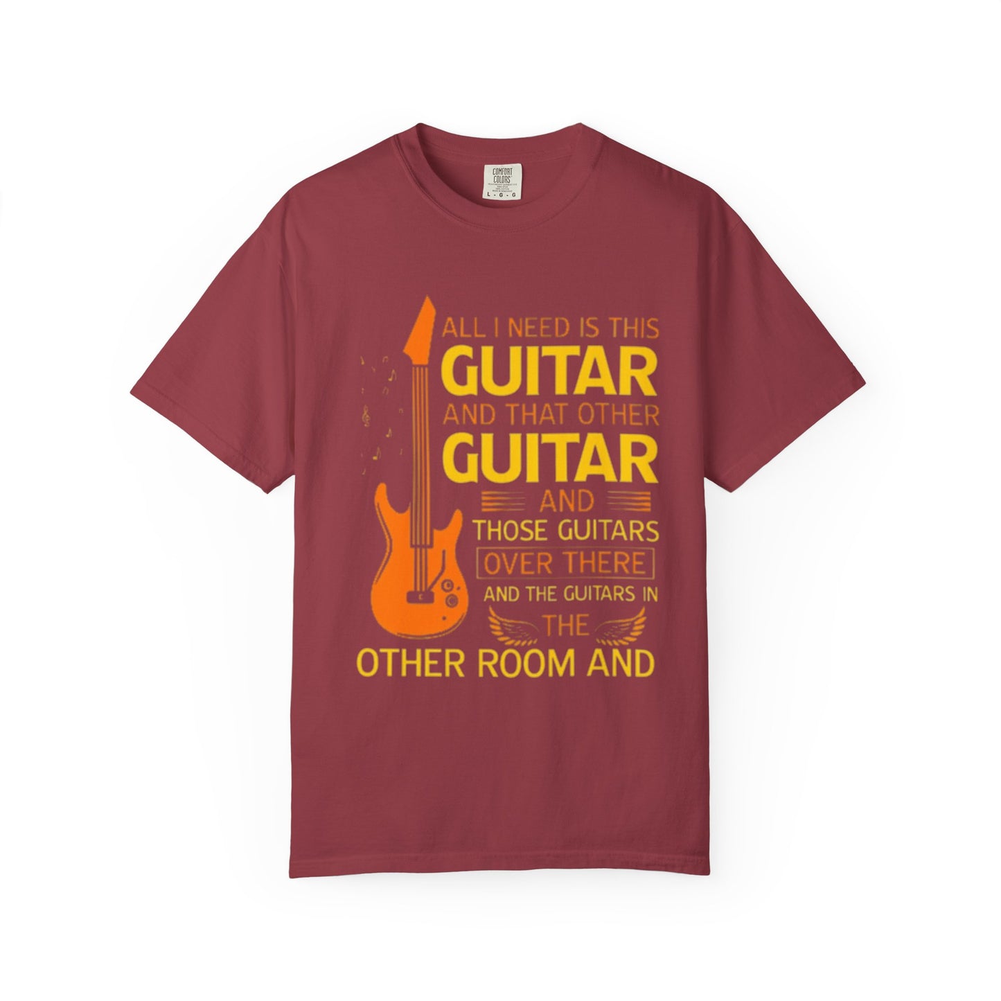 Guitar Lover's Unisex T-Shirt, Gifts for Musicians, Musician Apparel, Casual Tee, Festival Wear