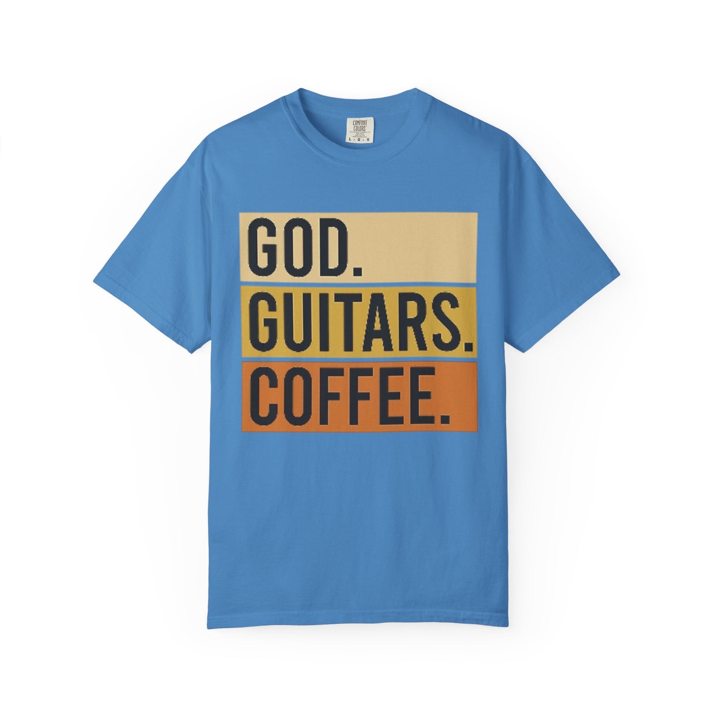 Faith & Music Unisex T-Shirt - Perfect Gift for Musicians, Coffee Lovers, Christian Apparel, Everyday Comfort, Casual Wear