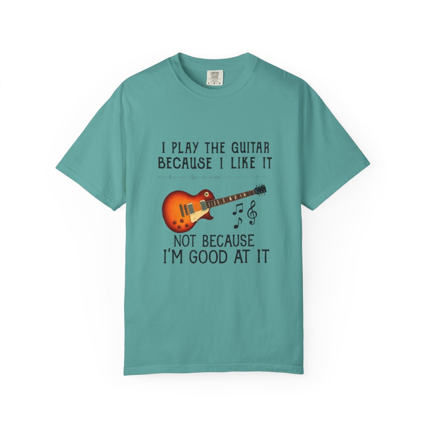 Guitar Lover T-Shirt, Gift for Musicians, Casual Tee for Music Lovers, Funny Music Quote Shirt, Unisex Cotton Tees