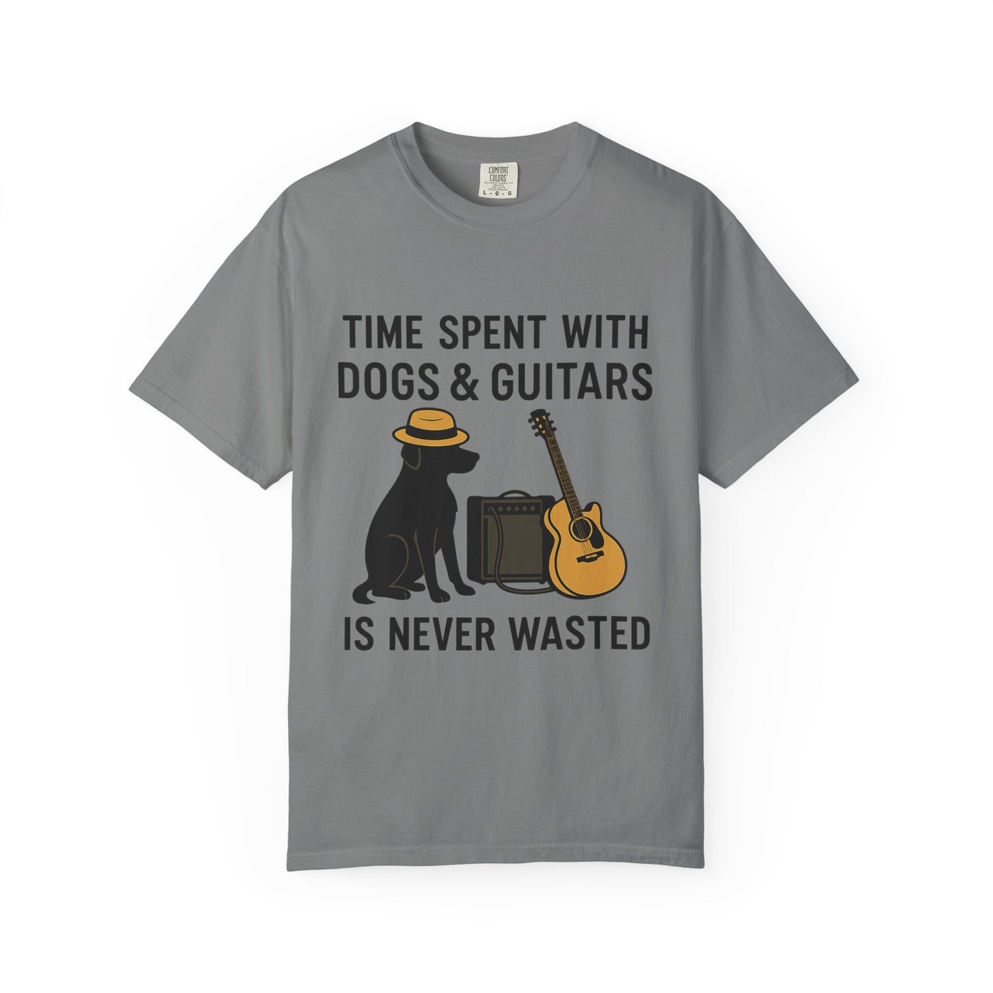 Dog Lover's Music T-Shirt, Casual Style Tee, Perfect Gift for Musicians.