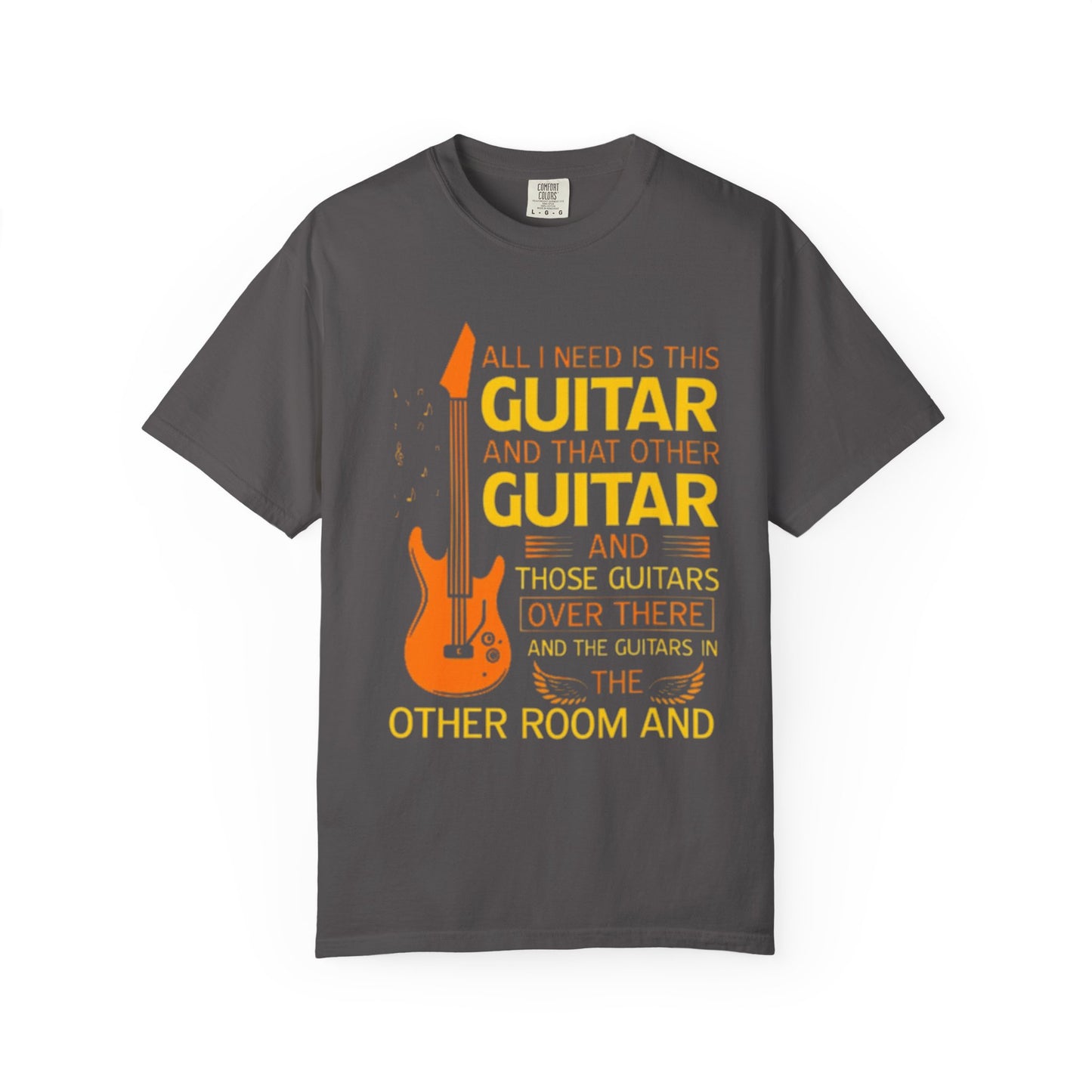 Guitar Lover's Unisex T-Shirt, Gifts for Musicians, Musician Apparel, Casual Tee, Festival Wear