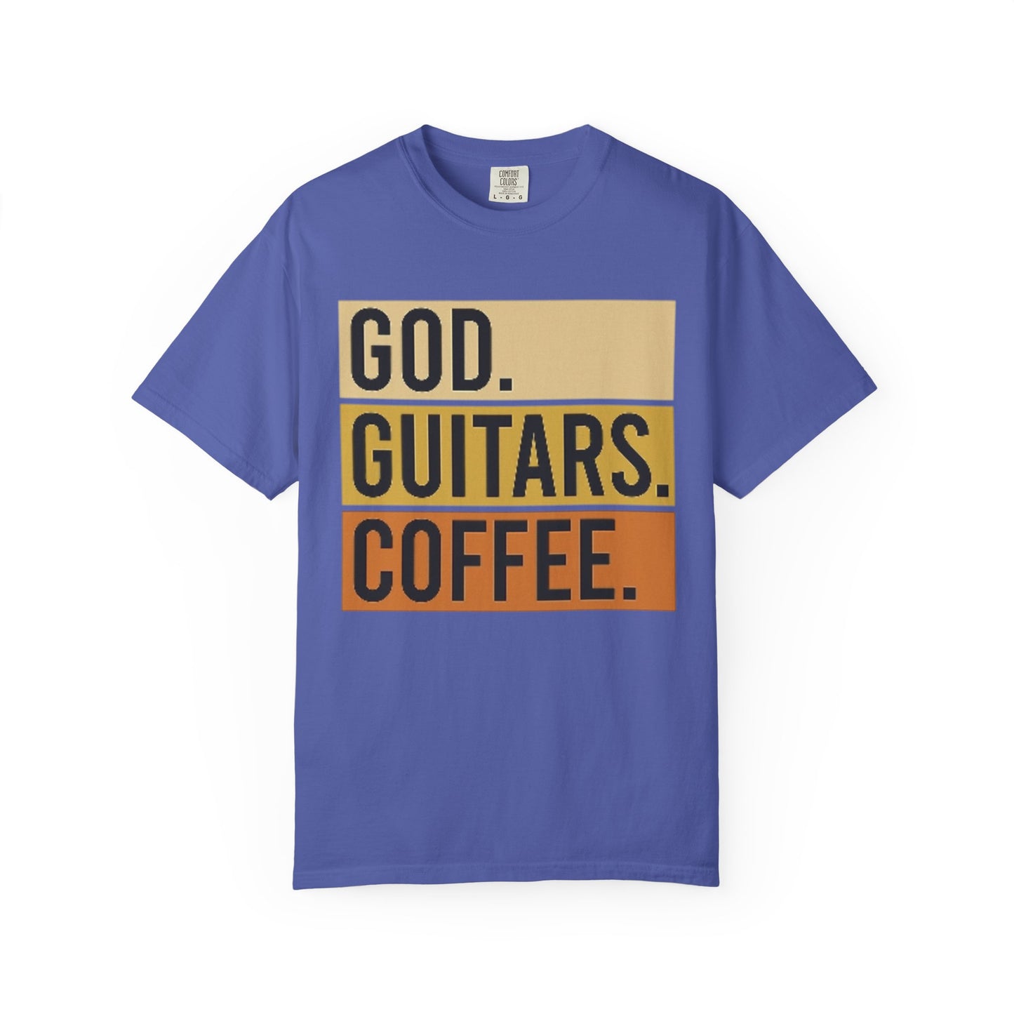 Faith & Music Unisex T-Shirt - Perfect Gift for Musicians, Coffee Lovers, Christian Apparel, Everyday Comfort, Casual Wear