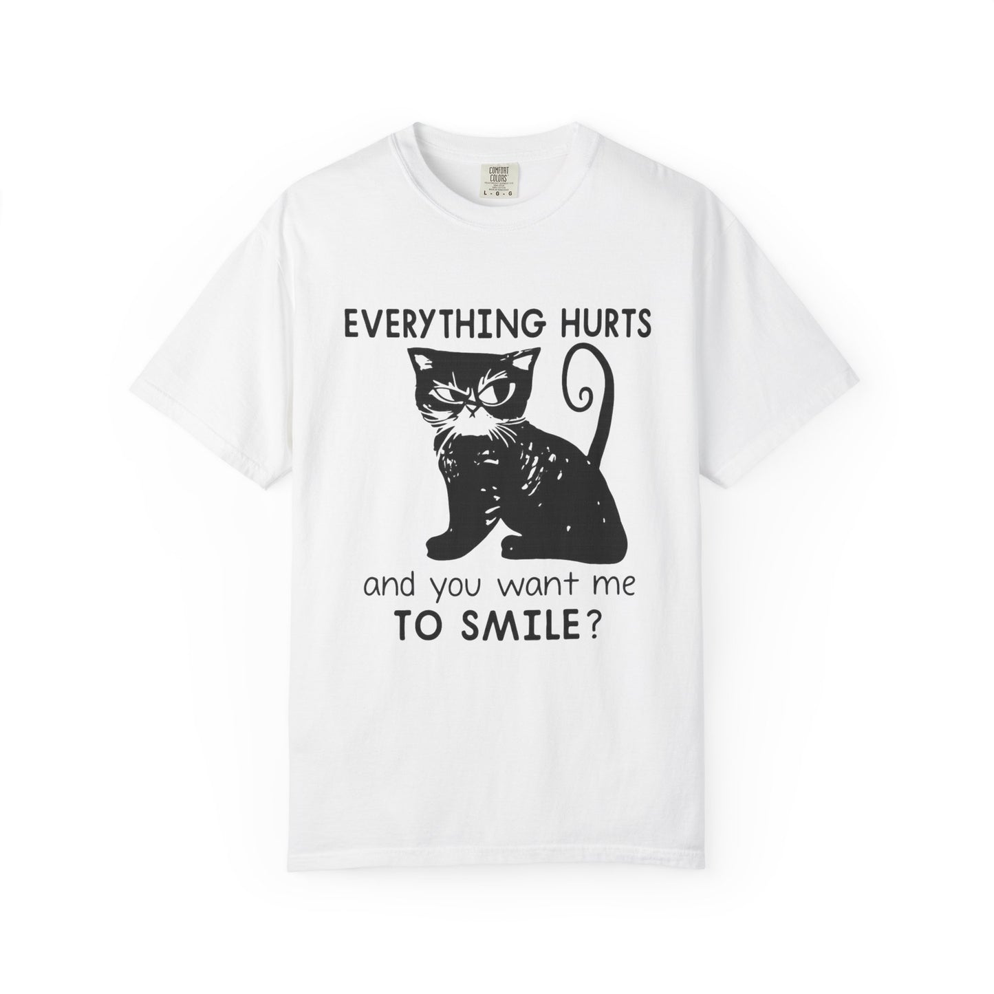 Humorous Cat Graphic T-Shirt, Perfect Gift for Cat Lovers, Funny Quote Tee, Everyday Wear,