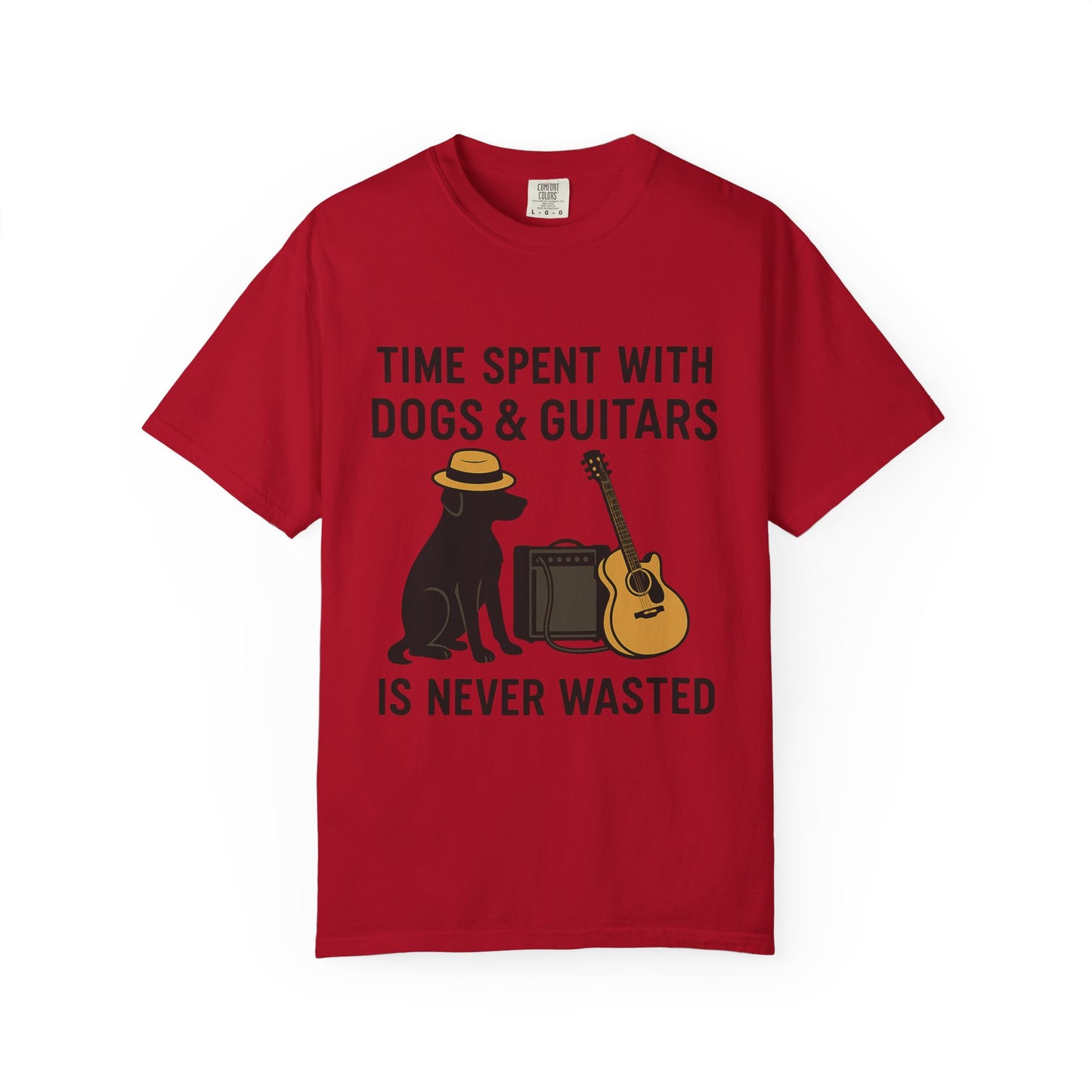 Dog Lover's Music T-Shirt, Casual Style Tee, Perfect Gift for Musicians.