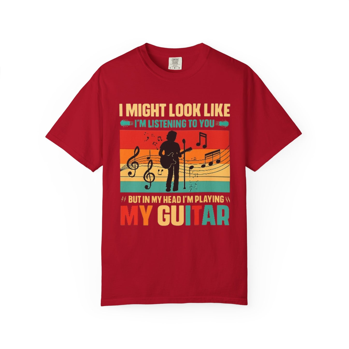 Musical Humor T-shirt | Unisex Garment-Dyed Tee for Music Lovers, Gift for Guitarists, Funny Quote Shirt, Comfy Everyday Wear, [...]
