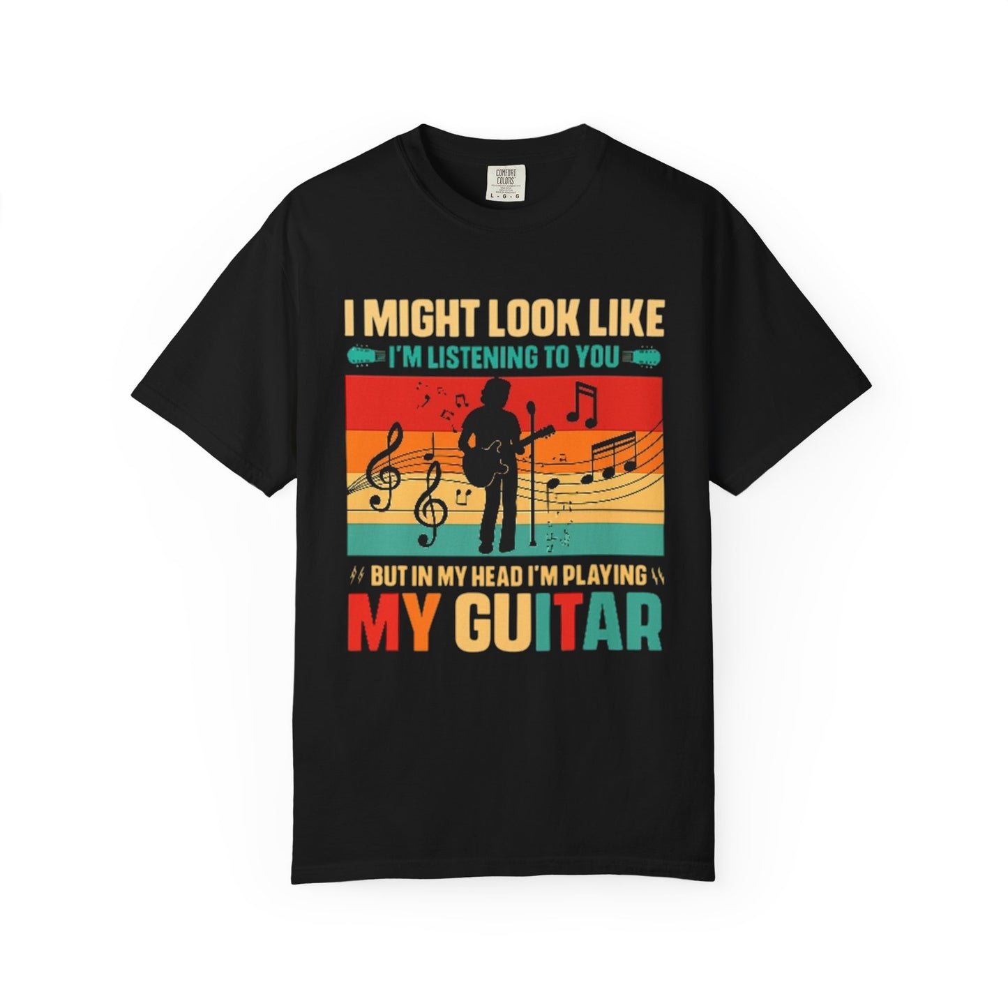 Musical Humor T-shirt | Unisex Garment-Dyed Tee for Music Lovers, Gift for Guitarists, Funny Quote Shirt, Comfy Everyday Wear, [...]