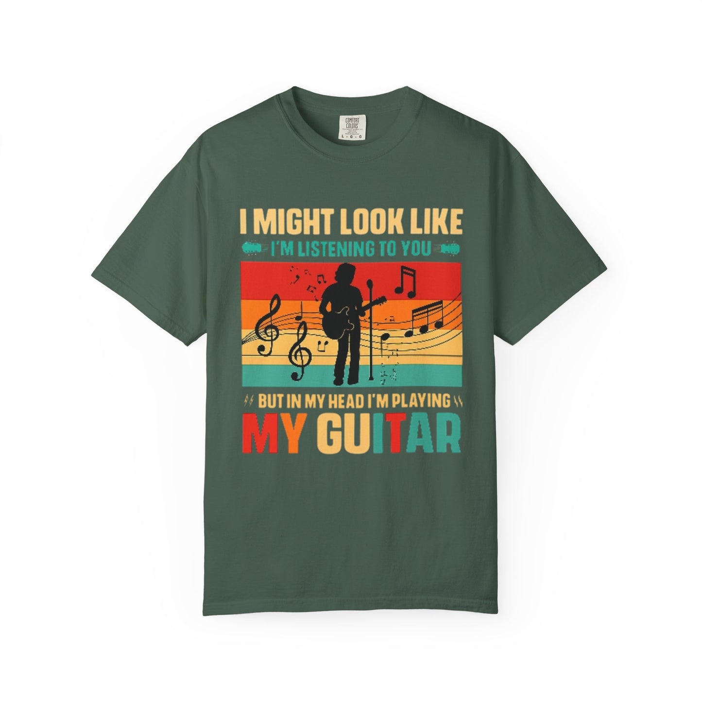 Musical Humor T-shirt | Unisex Garment-Dyed Tee for Music Lovers, Gift for Guitarists, Funny Quote Shirt, Comfy Everyday Wear, [...]