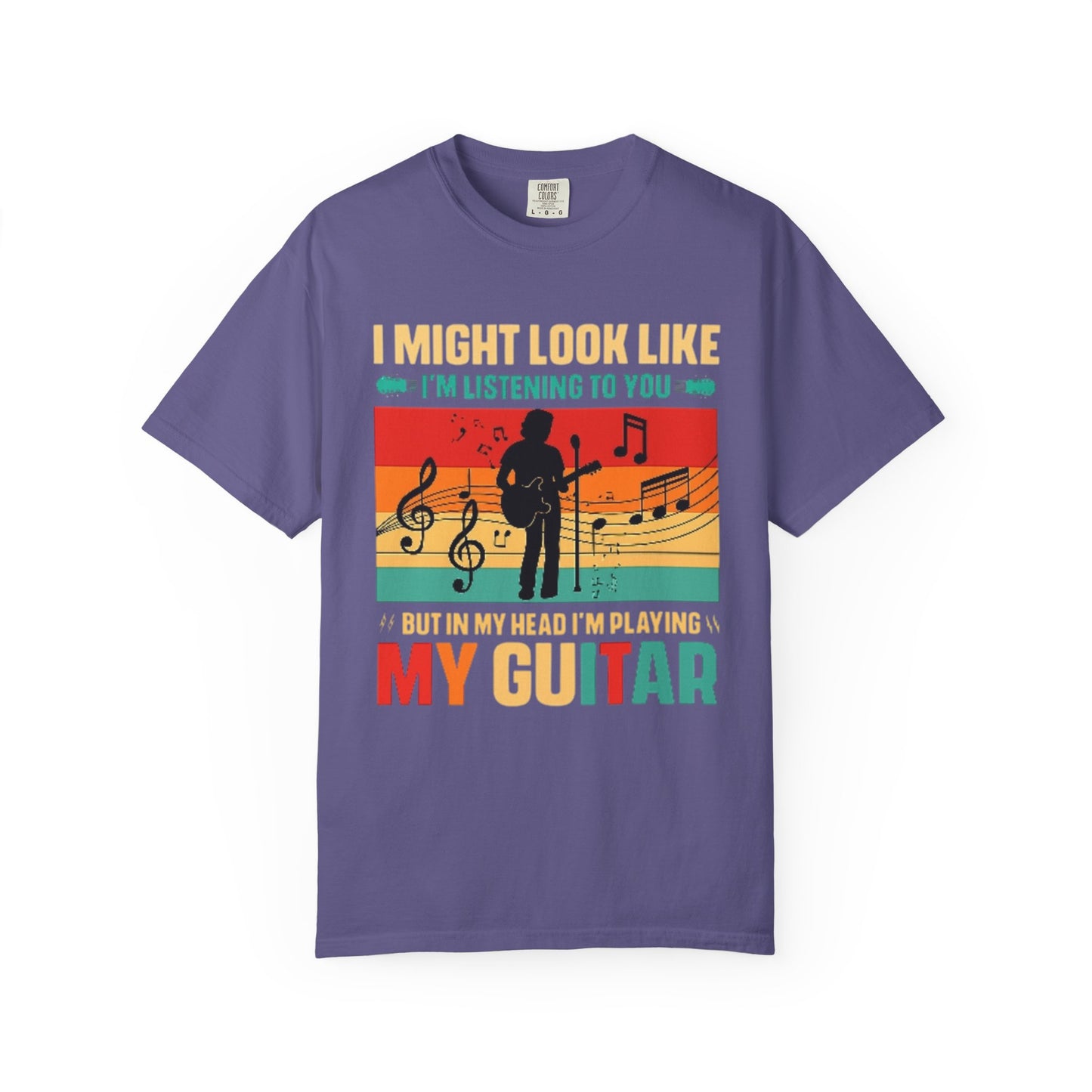 Musical Humor T-shirt | Unisex Garment-Dyed Tee for Music Lovers, Gift for Guitarists, Funny Quote Shirt, Comfy Everyday Wear, [...]