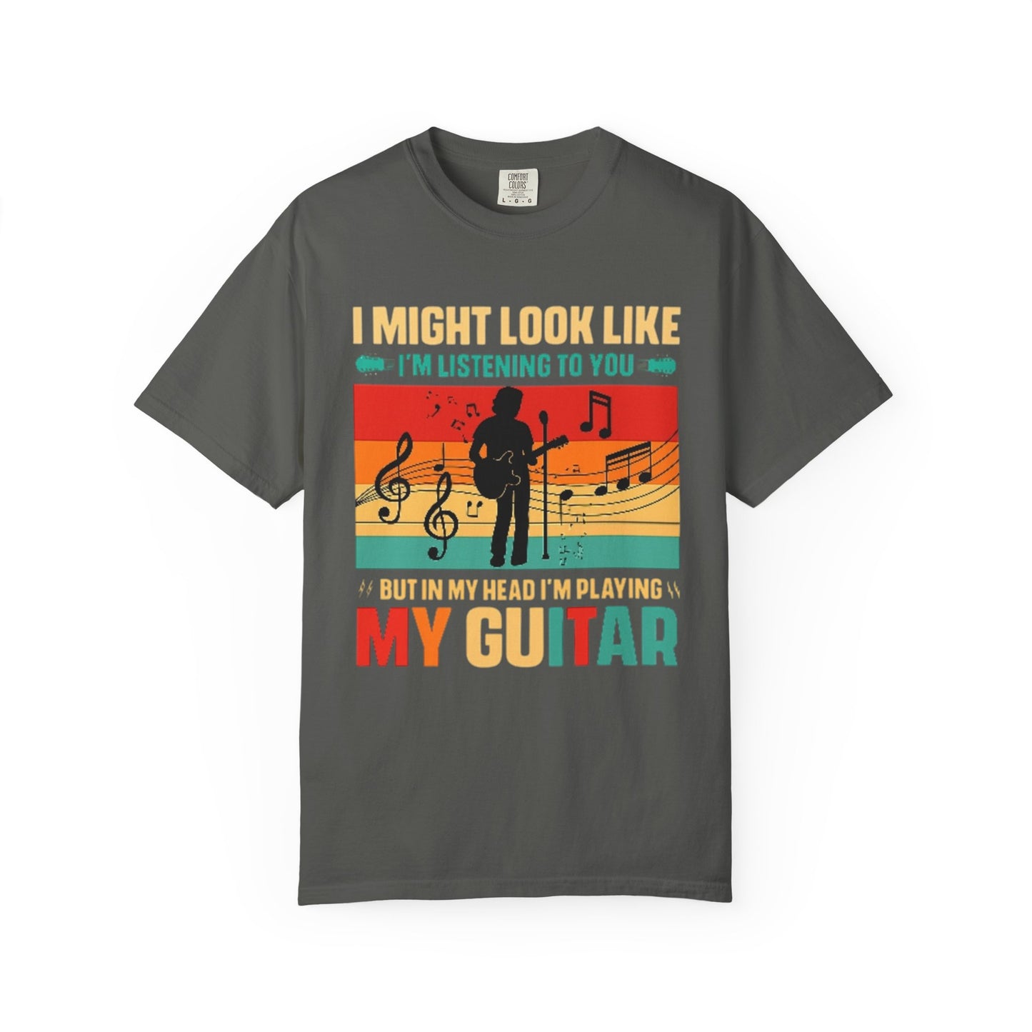 Musical Humor T-shirt | Unisex Garment-Dyed Tee for Music Lovers, Gift for Guitarists, Funny Quote Shirt, Comfy Everyday Wear, [...]
