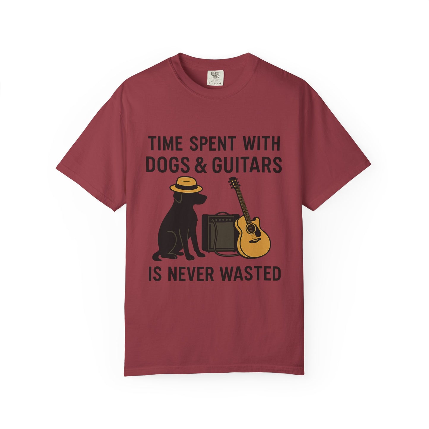 Dog Lover's Music T-Shirt, Casual Style Tee, Perfect Gift for Musicians.