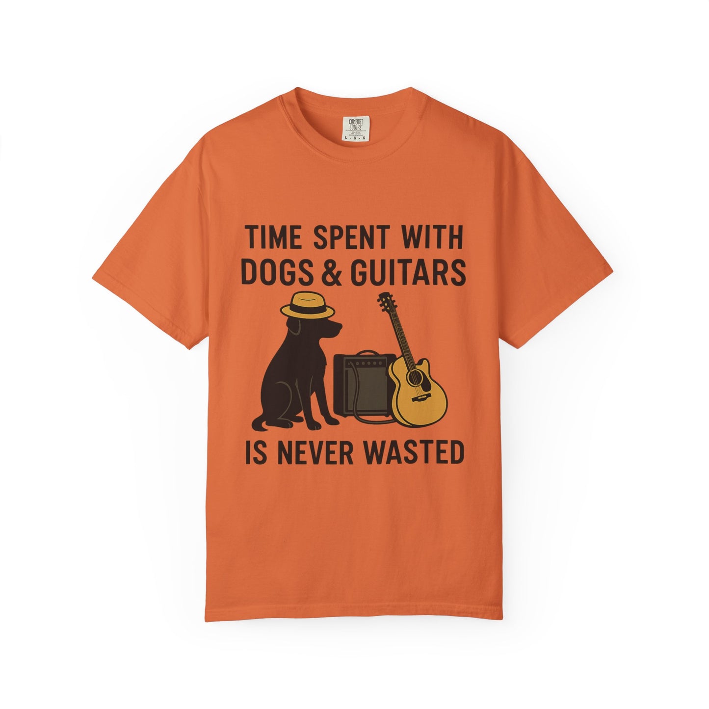 Dog Lover's Music T-Shirt, Casual Style Tee, Perfect Gift for Musicians.