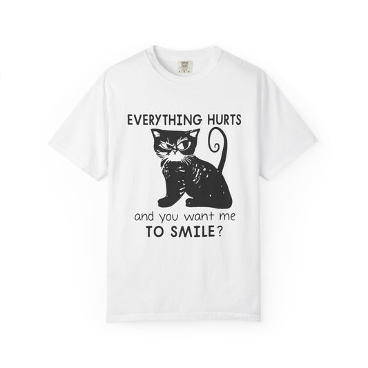 Humorous Cat Graphic T-Shirt, Perfect Gift for Cat Lovers, Funny Quote Tee, Everyday Wear,