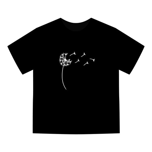 Whimsical Dandelion Tee - Nature Inspired, ComfortWash Unisex T-Shirt,